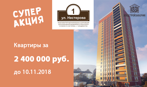 Квартиры за 2,4 млн рублей!